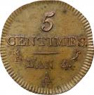 5 Centimes