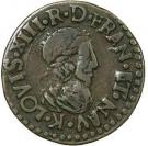Double Tournois - Louis XIII (Bordeaux mint; 10th type)