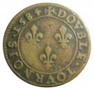 Double Tournois - Henri III (Paris mint; 1st type)