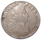 ¼ Écu - Louis XIV