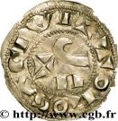 Denier de Guillaume IX, Comte de Toulouse (1086-1127)