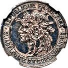50 Centimes (Essai, Silver)