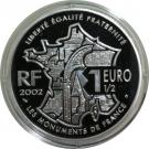 1½ Euro (Mont Saint Michel Abbey)
