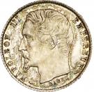 20 Centimes - Napoléon III (large head)