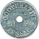 10 Francs (Pessac Emergency Coinage)