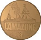 50 Euro (The Amazone ; gold)
