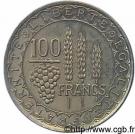 100 Francs - Essai du concours de  Bazor
