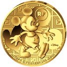 50 Euro (Mickey Mouse; Through the Ages)