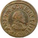 Denier Tournois - Henri IV (Nantes)