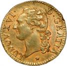 ½ Sol - Louis XVI