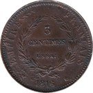 3 Centimes - Napoléon II (Essai)