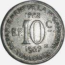 10 Centimes (Departement De La H-Garonne; Toulouse)