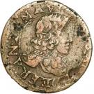Double Tournois - Louis XIII (Stenay mint; 12th type)