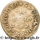 1 Sol - Louis XIV