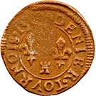 Denier Tournois - Henri III (Tours)