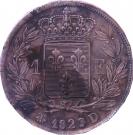1 Franc - Louis XVIII