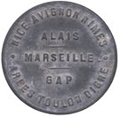 10 Centimes (Provisional Regions)