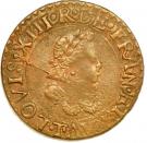 Double Tournois - Louis XIII (Nantes mint; 2nd type)