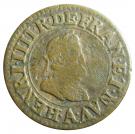 Double Tournois - Henri IV (Paris mint; 2nd type; French text)