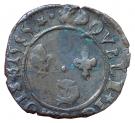 Double Tournois - Henri III (Dauphiné mint; Type A; Z on obverse)