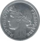 1 Franc (aluminium, heavy)