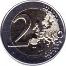 2 Euro (World AIDS Day; Colored)