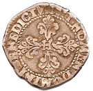 ½ Franc - Henri III