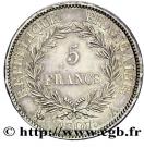 5 Francs - Napoleon I (nude head, transitional type)