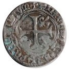 Petit Blanc à la couronne - LOUIS XI