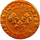 Denier Tournois - Guillaume-Henri (4th type)