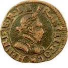 Double Tournois - Henri III (Toulouse mint; Type 1A)