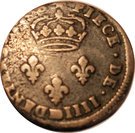 IIII deniers Louis XIV
