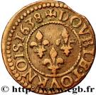 Double Tournois - Louis XIII (Tours mint; 13th type)