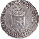 ½ Teston - Charles IX (5th type)