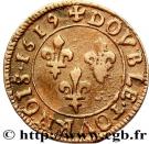 Double Tournois - Louis XIII (Bordeaux mint; 4th type)
