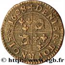 Denier Tournois - Henri IV (Dauphiné)