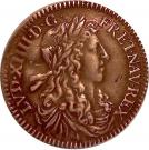 1/12 Ecu - Louis XIV