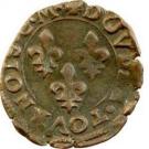 Double Tournois - Henri III (Toulouse mint; Type 1C)