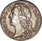 ½ Écu - Louis XV