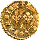 Denier Tournois - Henri III (Paris; 3rd type)
