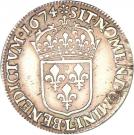 ½ Ecu - Louis XIV