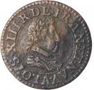 Double Tournois - Louis XIII (Paris mint; 2nd type)