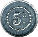 5 Centimes - Union des Commercants de Barbaira [11]