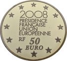 50 Euro (French Presidency of European Union)