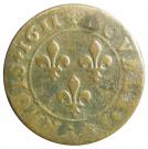 Double Tournois - Louis XIII (Lyon mint; 1st type)