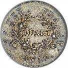 ¼ Franc - Napoleon I