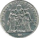 5 Francs (Hercule de Dupré)