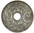 10 Centimes ("MES" not underlined; year without points)