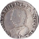 ½ Teston - Charles IX (5th type)