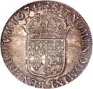 ½ Ecu - Louis XIV